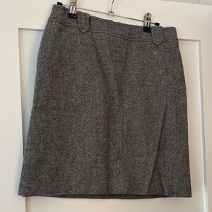 Talbots Charcoal Mini Skirt